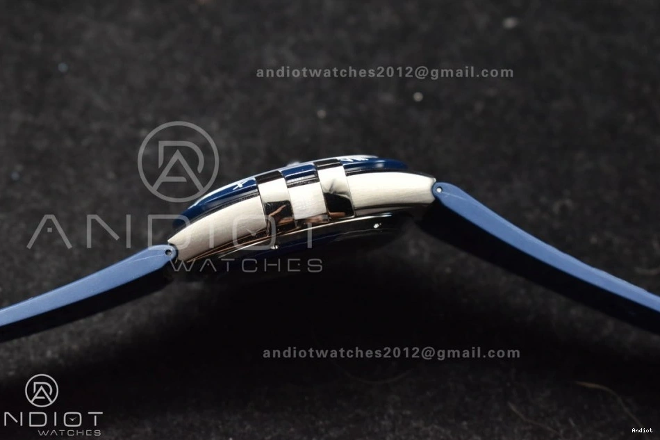 Best SS Edition VSF Dial Clone Strap A8900 on Blue Super Ceramic Gummy Blue Blue Constellation 1:1 0108